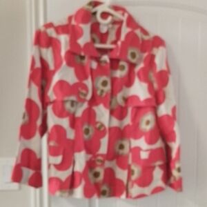 E4 Spanner 12 Floral Linen Light Jacket